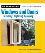 Cover of: Windows & doors
