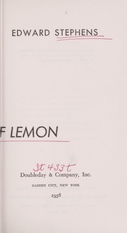 Cover of: A twist of lemon.