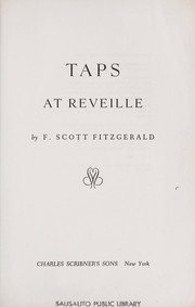 Cover of: Taps at Reveille (Scribner Library; Sl274) by F. Scott Fitzgerald