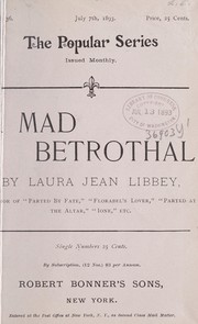 Cover of: A mad betrothal: A novel