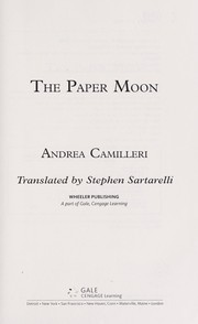 Cover of: The paper moon by Andrea Camilleri