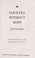 Cover of: Country without maps: [poems]