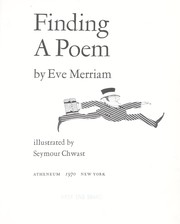 Cover of: Finding a poem. by Eve Merriam