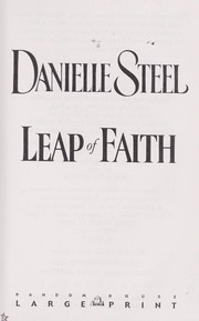 Cover of: Leap of faith by Danielle Steel