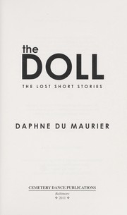 The doll by Daphne du Maurier