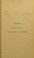 Cover of: Essays on the most important diseases of women. Part 1, Puerperal fever; [and] On the method of induction and its results in medical science