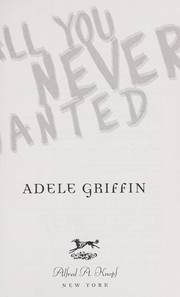Cover of: All you never wanted