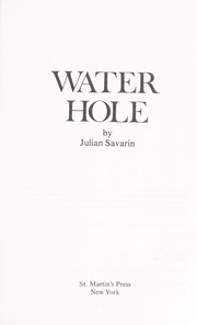 Cover of: Water hole