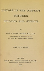 Cover of: History of the conflict between religion and science