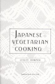 Cover of: Japanese vegetarian cooking