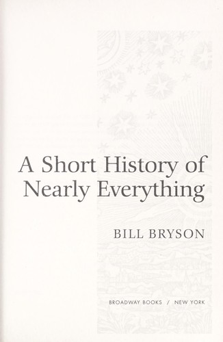 a history of nearly everything