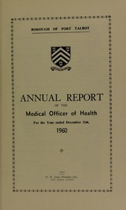 Cover of: [Report 1960]