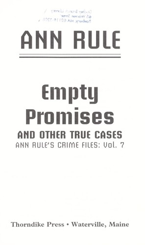 Empty promises by Ann Rule