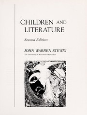 Cover of: Children and literature by John W. Stewig