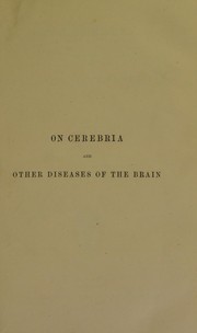 Cover of: On cerebria and other diseases of the brain