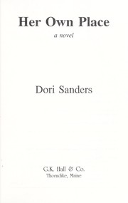 Cover of: Her own place by Dori Sanders, Dori Sanders