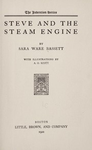 Cover of: Steve and the steam engine