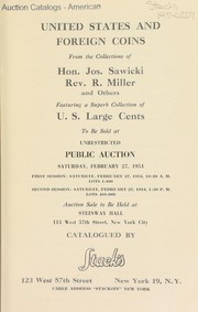 United States and foreign coins by Stack's (Firm), Stack’s, New York