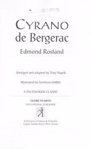 Cover of: Cyrano de Bergerac (Pacemaker Classics) by Globe Fearon