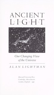 Cover of: Ancient light by Alan P. Lightman