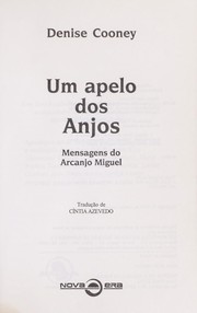 Cover of: Um apelo dos Anjos: mensagens do Arcamjo Miguel