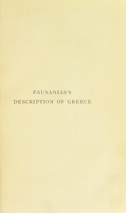 Cover of: Pausanias's Description of Greece by Pausanias