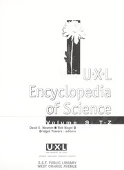 Cover of: U℗ʺX℗ʺL encyclopedia of science by David E. Newton, Rob Nagel, Bridget Travers