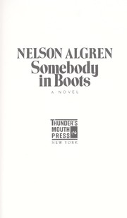 Cover of: Somebody in boots : a novel by 