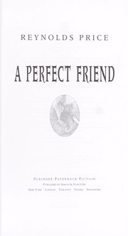 Cover of: A perfect friend