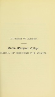 Cover of: Prospectus for session 1900-1901