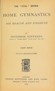 Cover of: Home gymnastics by Hoffmann (Professor)