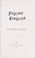 Cover of: Pigeon English