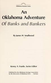 Cover of: An Oklahoma adventure: of banks and bankers