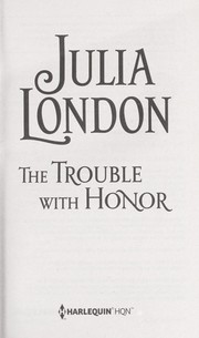 Cover of: The Trouble with Honor