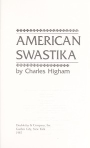 Cover of: American swastika by Charles Higham