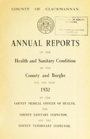 Cover of: [Report 1932]