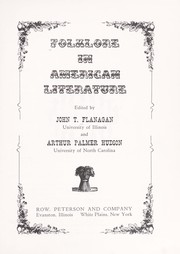 Cover of: Folklore in American literature.
