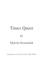 Cover of: Times queer