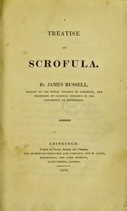 Cover of: A treatise on scrofula