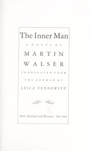 Cover of: The inner man by Martin Walser