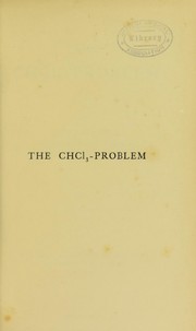 Cover of: The CHCl*3 problem | Richard Gill