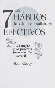 Cover of: Los 7 hábitos de los adolescentes altamente efectivos by Sean Covey
