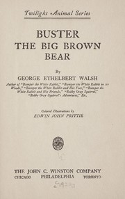 Cover of: Buster the big brown bear