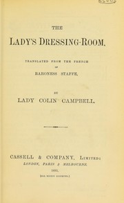 Cover of: The lady's dressing room
