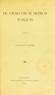 De Graecorum Medicis Publicis