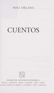 Cover of: Cuentos by Poli Délano