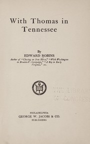 Cover of: With Thomas in Tennessee