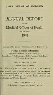 Cover of: [Report 1948]
