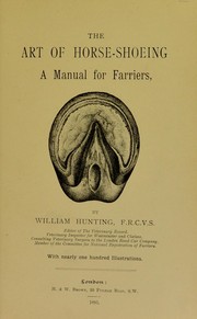 Cover of: The art of horse-shoeing: a manual for farriers