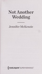 Cover of: Not another wedding